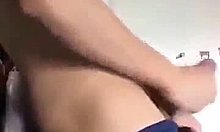 Vietnamese gay guy gets a mouthful of cum