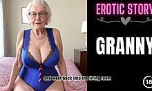 Mature granny gets her asmr fantasy fulfilled by step grandson