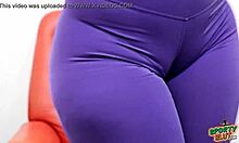 Latina Bubble Butt Mendapat Pantat Besarnya Diregangkan oleh Cameltoe