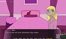 لعبة الجنس المترجمة والإباحية: أول مشهد شرجي للفتيات المراهقات مع قطة